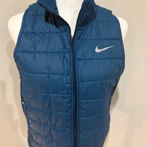 Nike Blue Puffer Vest